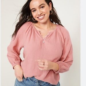 Old Navy Double Weaved Blouse